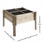 Potager surélevé pour enfant kindy