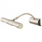 Spot laiton techno 2 ampoules 21 cm