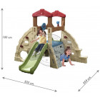 Aire de jeux en plastique alpine