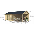 Dépendance de jardin en bois breteuil sans bardeau