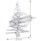 Sapin en bois blanchi