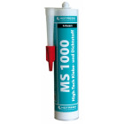 Mastic adhésif MS 1000 multi-usages transparent HOTREGA (290 ml)