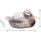 Canne en résine taille réelle