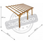 Structure à couvrir en sapin fabrication française