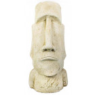 Statue tête d'inca en pierre reconstituée modèle 2
