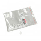 Caches vis blanc, en sachet de 20