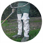 Salopette pour débrousailleuse anti vibrations