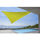 Toile d'ombrage triangulaire 5 mètres