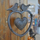 Cloche de jardin coeur d'amour