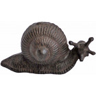 Petit escargot décoratif en fonte