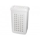 Panier à linge blanc 60 litres