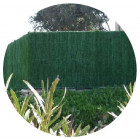 Haie artificielle 126 brins vert thuyas en rouleau supra (lot de 6) 1.2 x 3 m