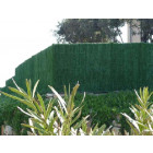 Haie artificielle 126 brins vert thuyas en rouleau supra (lot de 12) 1.5 x 3 m