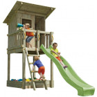 Aire de jeux en bois beach hut