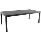 Table en aluminium avec allonge malaga