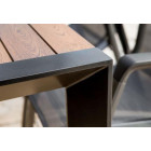 Table en aluminium malaga 150 cm