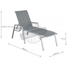 Bain de soleil empilable cirrus