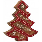 Sapin en manguier rouge et blanc