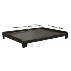 Plaque plancha en fonte grand modèle