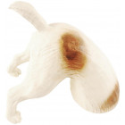 Statuette chien bob le creuseur tâches marrons