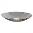 Applique wall, argent satiné