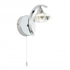 Applique langella, chrome et cristal, 1 ampoule