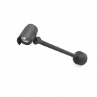 Projecteur de jardin gris foncé foc