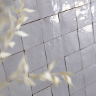 Zellige carrelage marocain - gris clair 5x5 cm (vendu par plaque de 30x30 cm)