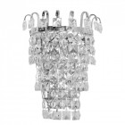 Applique murale chromée crystal 1 ampoule 12 cm