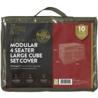 Housse de salon de jardin carré 4 places