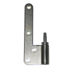 Paumelle mâle HB130 - Réglable - Gauche - en L - M-789091