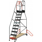Escabeau à immobilisation automatique 10 marches 150 kg - 830008815