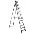 Escabeau repliable professionnel avec rampe de sécurité 150 kg