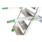 Plateforme de magasinage aluminium 6 marches 150 kg - 835007656