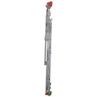 Plateforme de magasinage aluminium repliable, 10 marches, 150 kg