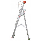 Plateforme de magasinage aluminium repliable 7 marches 150 kg - 835007684