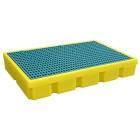 Bac pour paillasse avec caillebotis amovible - Contenance au choix