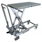 Table élévatrice manuelle inox 304 Bishamon®, 250 kg