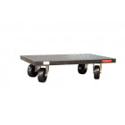 Plateau roulant bois enrobé de caoutchouc 600 x 600 mm roues CC 210 kg - 860009539 Plateau roulant bois enrobé de caoutchouc 600 x 600 mm roues CC 210 kg - 860009539