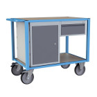 Servante établi équipée 1 tiroir + 1 bloc porte 500 kg - 880002995