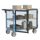 Servante établi équipée 2 portes grillagées verrouillables 500 kg - 880725325