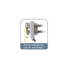 Plieuse à main simple 2 rouleaux-350mm