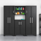 Armoire de rangement polyvalente Detroit Noir Keter