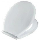 Abattant wc blanc polypropylène 460 x 377 x 50 mm