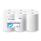 Papier hygiénique mini l-one 2 plis blanc lot de 12 - papier toilette et distributeur