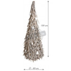 Sapin de noël en bois patiné