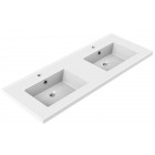 Plan de toilette double vasque 120 cm Tobi