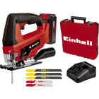inhell Scie sauteuse sans fil TC-JS 18 Li Kit - Power X-Change -EINHELL - avec 1 batterie 18V 2,5Ah et Chargeur - 4321228