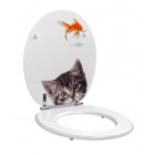 Abattant de toilette Poisson-chat