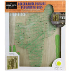 Cactus lumineux sur chassis en bois no stress 35 cm